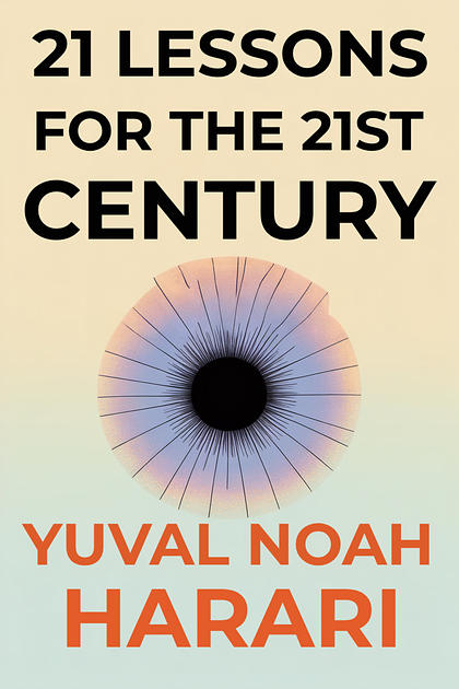 21 Lessons for the 21st Century cover