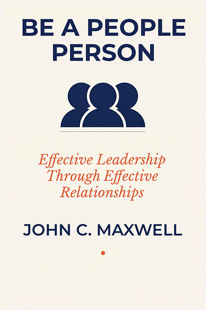Be a People Person cover