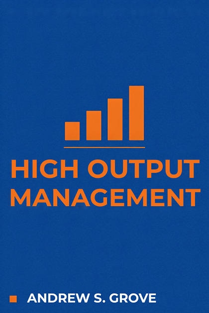 High Output Management cover
