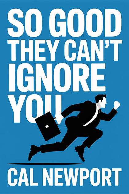 So Good They Can't Ignore You cover