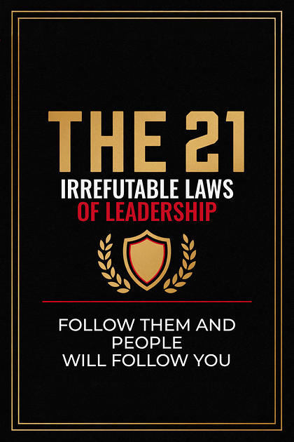 The 21 Irrefutable Laws of Leadership cover