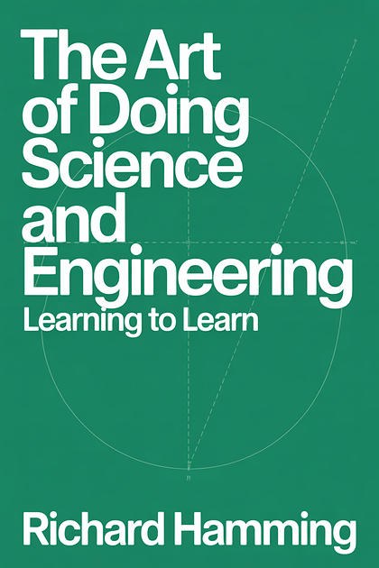 The Art of Doing Science and Engineering cover